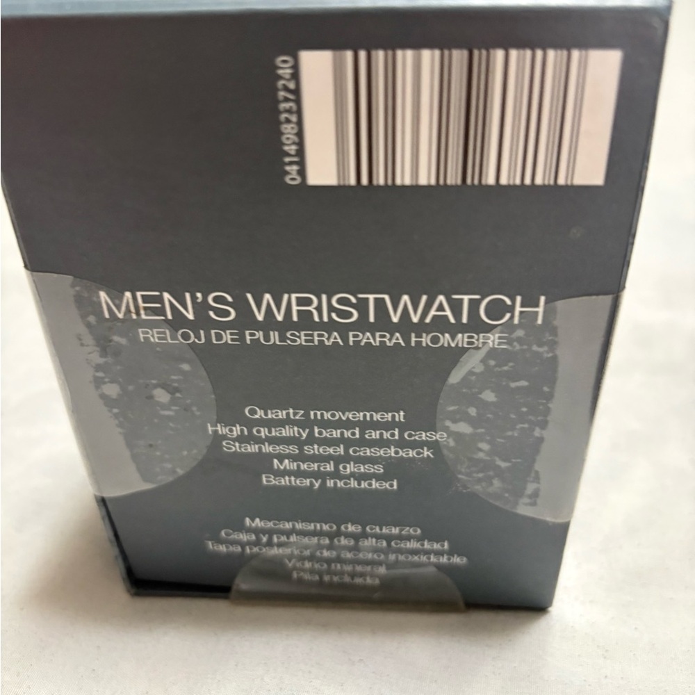 Sempre Piu Silver and Blue Men's Watch - Picture 4 of 4